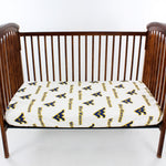West Virginia Mountaineers Baby Crib Fitted Sheet