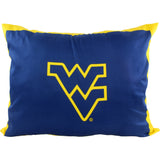 West Virginia Mountaineers Fully Stuffed Big Logo Pillow