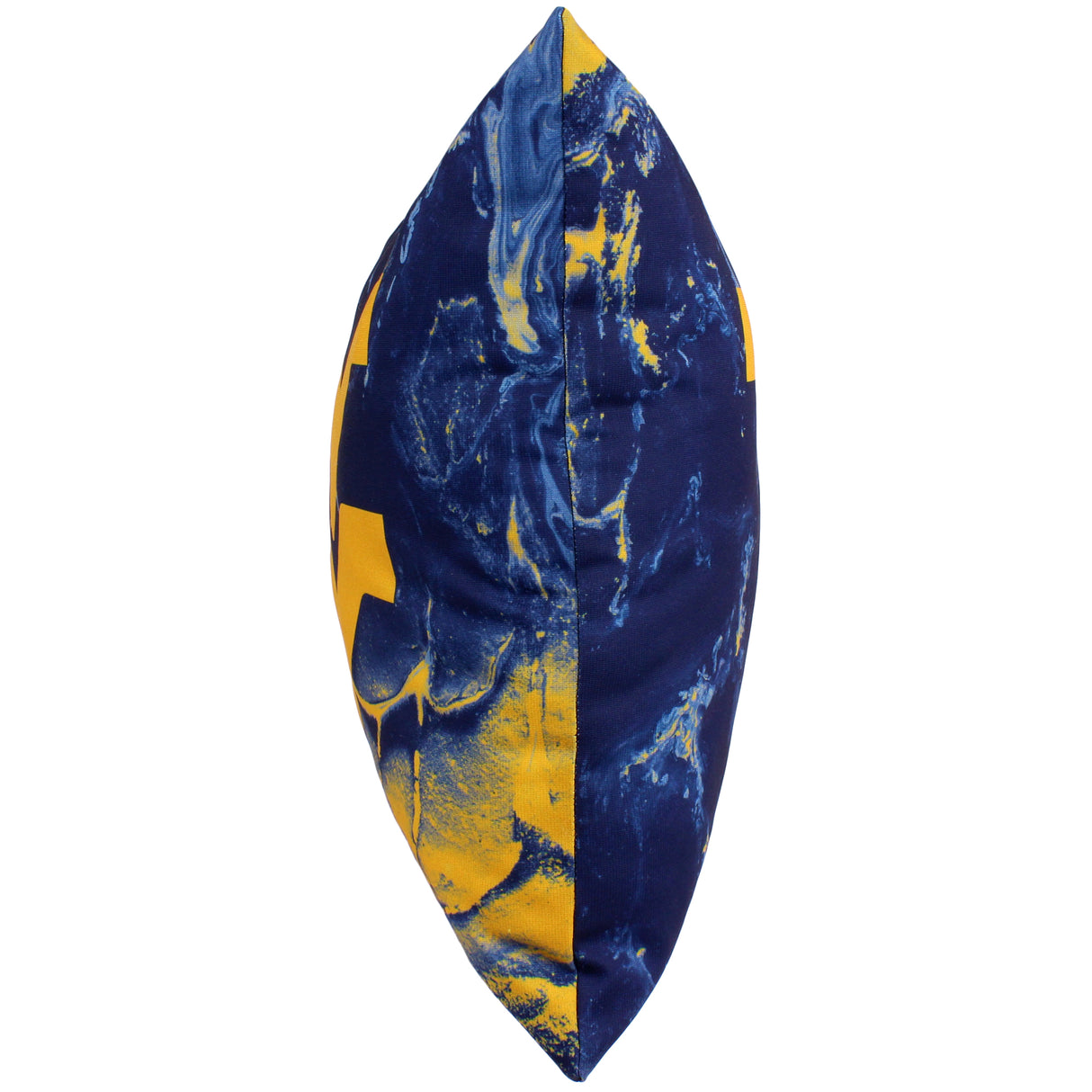 West Virginia Mountaineers 2 Sided Color Swept Decorative Pillow, 16" x 16"
