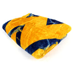 West Virginia Mountaineers Sublimated Soft Throw Blanket